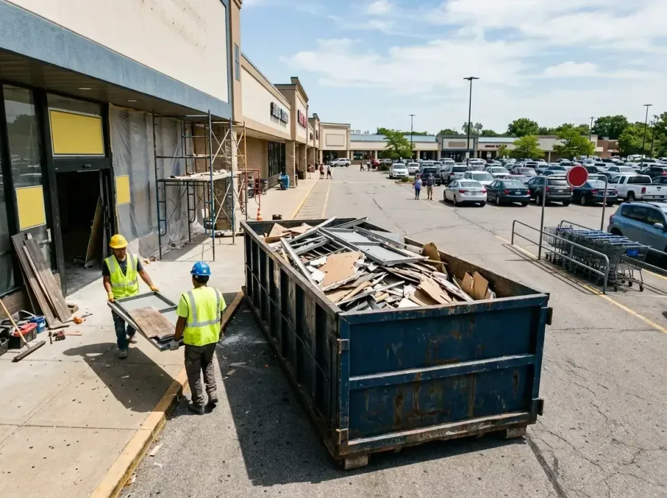 retail-store-renovation-debris-003 — frequently asked questions, Roll-off Dumpster Rentals in Schiller Park, IL